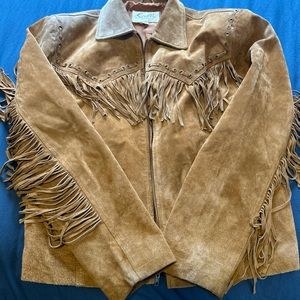 Scully fringe Suede Jacket size medium